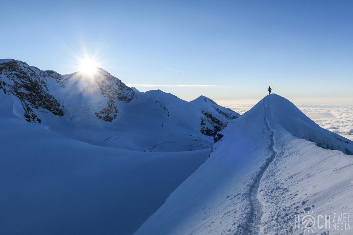 Lyskamm-Überschreitung Wallis