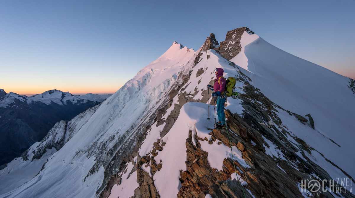 Weisshorn-Überschreitung