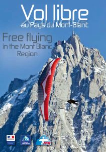 Broschüre mit Infos zum Fliegen rund um den Mont Blanc