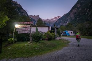 Campingplatz im Val di Mello