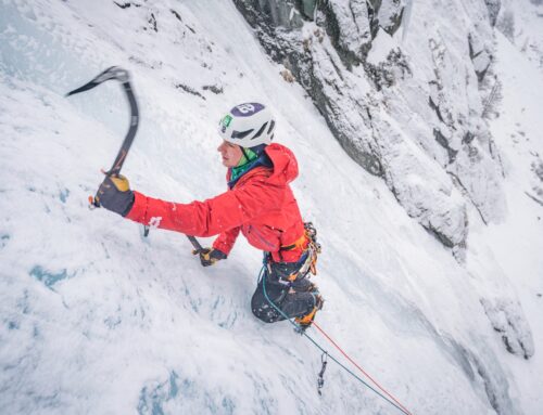Alpinkader Eisklettern